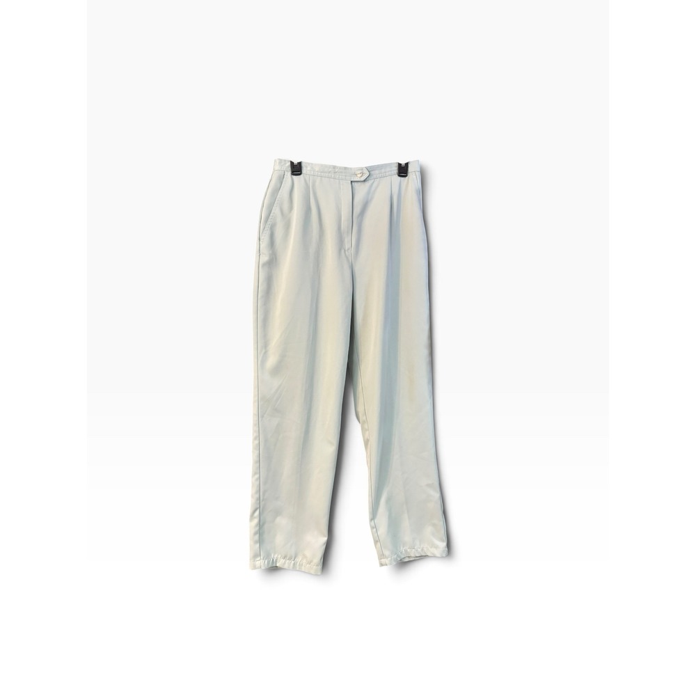 Cricket Lane Collection Sage Green Pleated Elastic Back Pants 4KC1374-A Size 14